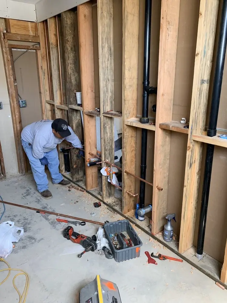 Commercial rough-in plumbing for Gas Line Repair in Gateway Park